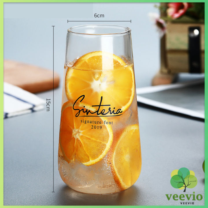 veevio-แก้วทรงโอ่ง-แก้วนม-ถ้วยชานม-ถ้วยน้ำผลไม้-ถ้วยกาแฟ-glass