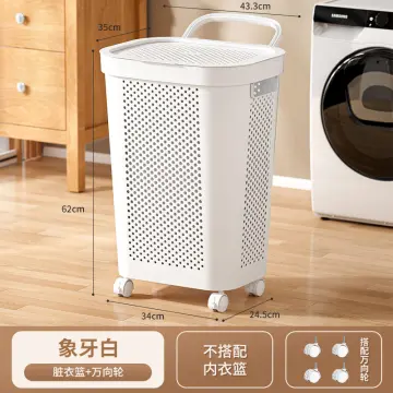 70L Lidded Hamper, Plastic Elegant Laundry Bucket - China Plastic Laundry  Hamper and Laundry Basket price