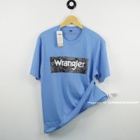 เสื้อยืด Wrangler ผู้ชาย/ผู้หญิง ผ้าคอตตอน 30s นำเข้า ฟรีถุงกระดาษ