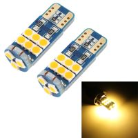 IFixedShop 2ชิ้น DC12 T10/1W 9LEDs ไฟรถยนต์เคลียร์ SMD-3030