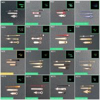 นาฬิกาอุปกรณ์เสริมตัวชี้นาฬิกา NH35เข็มนาฬิกาสีขาวตัวชี้สีเขียวเรืองแสงมากเหมาะสำหรับ NH35 NH36การเคลื่อนไหว
