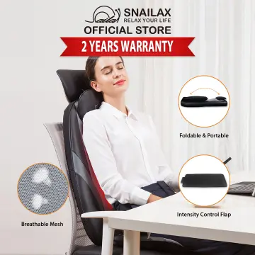 Snailax Shiatsu Neck Back Massager Massage Pillow electric sl-618n