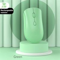 2.4G Wireless Mouse USB Rechargeable Charging Mouse Ultra-Thin Silent Mute Office Notebook Mice Opto-electronic Wireless Mouse Basic Mice