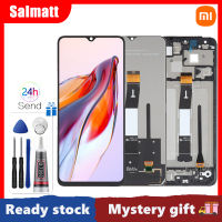 จอ LCD แบบดั้งเดิม Salmatt สำหรับ Redmi 12C/11A หน้าจอดิจิตอลสัมผัสหน้าจอ LCD แทนการประกอบสำหรับ12C Redmi/22120RN86G 11A 22120RN86I แสดงผลบนหน้าจอ22120RN86C