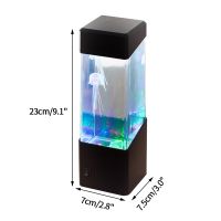 LED Fantasy Night Light USB PowerBattery Jellyfish Lamp Color Changing Lamp Jellyfish Tank Aquarium Relaxing Mood Night Light