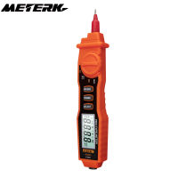 METERK A3002ปากกามัลติมิเตอร์4000นับมัลติมิเตอร์แบบดิจิทัลNon-Contactเครื่องทดสอบมือถือAC/DCแรงดันไฟฟ้า/Diode/Continuityเครื่องมือทดสอบน้ำยาเบรกพร้อมไฟฉายแบ็คไลท์