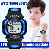 นาฬิกาข้อมือสำหรับเด็ก,นาฬิกาข้อมือเด็กซิลิโคนกันน้ำ LED Jam Tangan Digital สำหรับเด็กนักเรียนเด็กผู้หญิงเด็กผู้ชาย