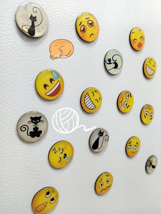 50pcs-emoji-refrigerator-magnet-funny-fridge-magnet-for-whiteboard-locker-kitchen-school-office-ideal-gifts-for-kids-boys-girls