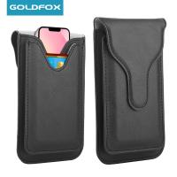 4.7-6.0 inches bilayer Phone Holster Universal Phone Pouch for iPhone Samsung Huawei Xiaomi Redmi Waist Bags Belt Clip Cover