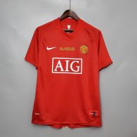 shot goods 2007 / 2008 Manchester United I retro football shirt