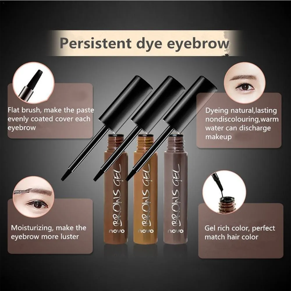 Eryrg Brown 72h Long Lasting Cosmetics Tattoo Natural L Off Professional Eye Brow Gel Eyebrow Dye Enhancer Tint Lazada Indonesia