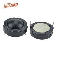 GHXAMP 1.5นิ้ว40มม. 25คอร์ลำโพงทวีตเตอร์4Ohm 30วัตต์ไฮไฟฟิล์มผ้าไหมเสียงแหลมซุปเปอร์นีโอไดเมียมสำหรับการชดเชยเต็มช่วง2ชิ้น