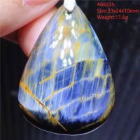 Natural Blue Pietersite Pendant Water Drop Women Men Yellow Pietersite Pendant From Namibia Heart Necklace Jewelry AAAAAA