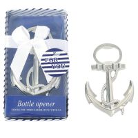 ☇❉ Wedding Favors for Guests Package Beer Openers Tools Silver Anchor Shape Beer Bottle Opener Gifts Alloy Bar Decoration Gadgets