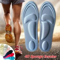 [HOT EXQQUZIOWGWD 116] ฟองน้ำ Insoles ผู้ชายผู้หญิงบรรเทาอาการปวดนุ่ม4D หน่วยความจำโฟมกระดูก Insoles รองเท้าเท้าแบน A RCH สนับสนุนพื้นรองเท้าแผ่นกีฬา