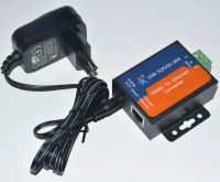 Modbus พอร์ตอนุกรม RS485ไปยังเซิร์ฟเวอร์แปลงอีเธอร์เน็ต USR-TCP232-304การส่งข้อมูล Dhcpdns สนับสนุน