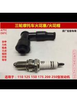 High efficiency Original Zongshen Futian five-star tricycle motorcycle accessories spark plug 110/125/150/200/250 spark plug