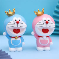 Creative Standing Crown Cute Lanbao Children Saving Pot Cartoon Resin Savings Bank Student Festival Gift Decoration