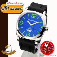 AMERICA EAGLE Watch นาฬิกาข้อมือผู้หญิง สายสแตนเลส รุ่น AE3630G - Black/Blue