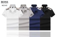 2023 New Hugo Boss Regular-Fit Short-sleeved Cotton Shirt Casual Fashion Hot Polo Sport Formal Shirts For Men Original 3 M-3XL