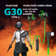 Tai nghe plextone G30 GL,typeC hỗ trợ game và livestream cực nét