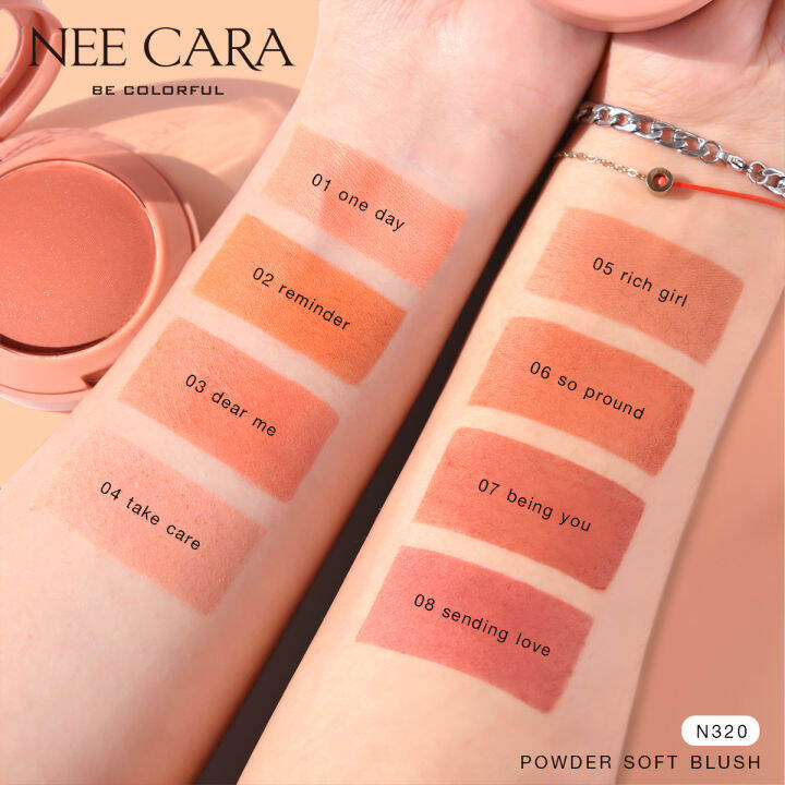 nee-cara-นีคาร่า-บลัชออน-ปัดแก้ม-เนื้อฝุ่น-n320-powder-soft-blush