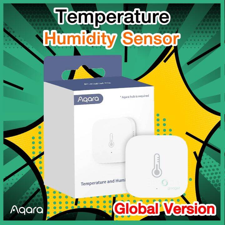 AQARA เซ็นเซอร์ เครื่องวัดอุณหภูมิห้อง อัจฉริยะ Smart Home Temperature