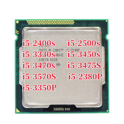 I5 2400S 2500S 3330S 3450S 3470S 3475S 3570S 2380P 3350P Processor LGA Quad-Core 1155แคชซีพียูตั้งโต๊ะ