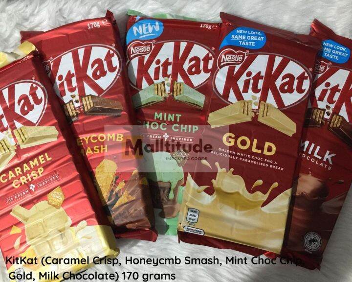 Kitkat Chocolate Block 170g (Milk Chocolate, Gold, Dark,