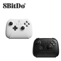 Original 8BitDo Ultimate Bluetooth Controller พร้อมแท่นชาร์จ GuliKit จอยสติ๊ก2.4G อะแดปเตอร์สำหรับ Nintendo Switch PC Windows Android IOS Gamepad Switch OLED ไร้สาย6แกน Motion Sensing ที่จับเกม Xbox สไตล์ USB แบบมีสาย TURBO Vibration Switch Lite Joypad