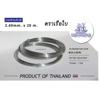 ( Pro+++ ) สุดคุ้ม ลวดสังกะสี #12x20 เมตร #ตราเรือใบ ราคาคุ้มค่า พรรณ ไม้ น้ำ พรรณ ไม้ ทุก ชนิด พรรณ ไม้ น้ำ สวยงาม พรรณ ไม้ มงคล