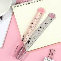 【CW】 Claw Ruler Multifunction Tools Student Rulers Double-duty School Office Supplies Escolar Stationery