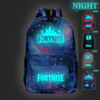 Fortnites กระเป๋าเป้ลายการ์ตูนสำหรับผู้ชายผู้หญิง,กระเป๋าเป้แฟชั่นเรืองแสงกระเป๋านักเรียนกระเป๋าเป้สะพายหลังสำหรับนักเรียนกระเป๋าเป้เดินทางพักผ่อนกลางแจ้ง