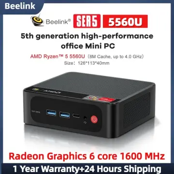 Beelink SEi10 Mini PC, Intel 10th Gen i5-1035G7 (Up to 3.7GHz) 4C/8T