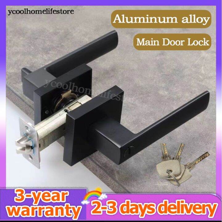 【COD】 PH Stock COD Handle Door Lock Heavy Duty Door Knob Lock Set