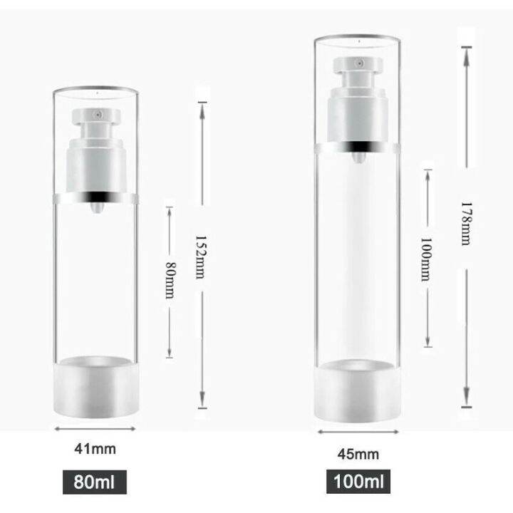 ขวดสเปรย์พกพาขนาดเล็ก15มล-30มล-50มล-80มล-100มล-สำหรับเดินทางประเภทกดขวดสเปรย์เปล่า-ปั๊มสุญญากาศขวดอิมัลชัน-ขวดครีมโลชั่นขวดสเปรย์เปล่า-ขวดสเปรย์เดินทาง