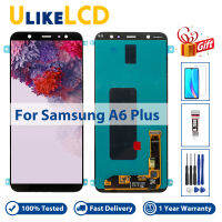 A6 Plus หน้าจอแสดงผลสำหรับ Samsung Galaxy A6 Plus 2018จอแสดงผล LCD Touch Screen Digitizer สำหรับ Samsung A605 A605F A605FN