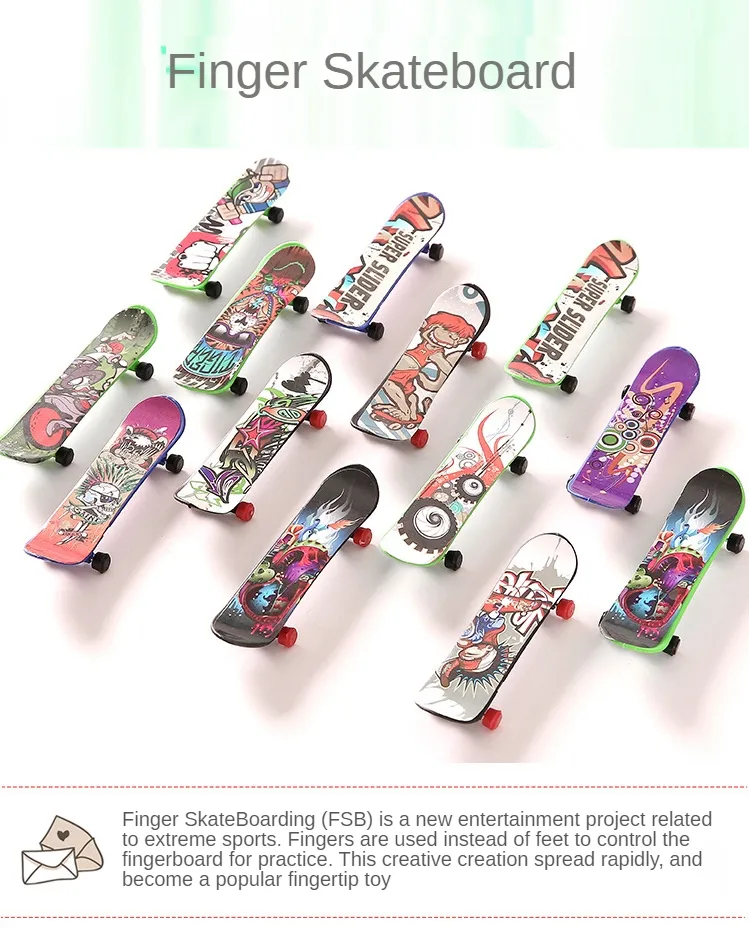 Innovative Printing Professional Alloy Stand Fingerboard