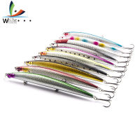 Weihe 1ชิ้นตกปลาทะเล Minnow Lure 6 # Hook ปลาคาร์พ Perch เหยื่อตกปลา18ซม. 26G สำหรับตกปลา Buzz เหยื่อ