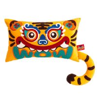 Tiger Pillow Doll New Year Gift of the Year of the Tiger Zodiac Year Living Room Sofa New Chinese Pillow
