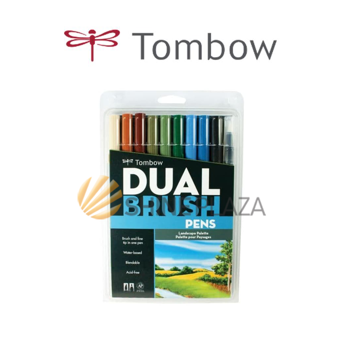 Tombow Dual Brush Set 10 Landscape