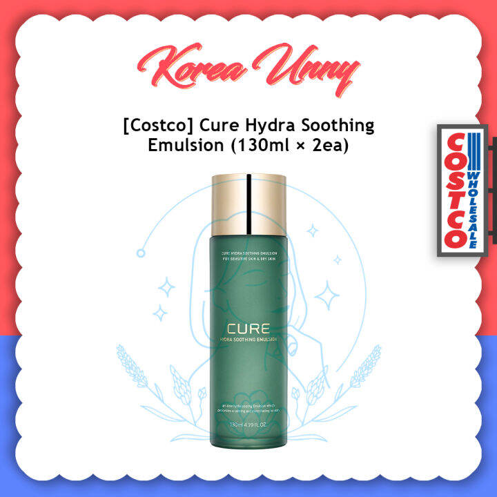 [Costco] Cure Hydra Soothing Emulsion 130ml X 2ea Lazada