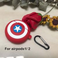 เคส Airpod เหมาะสำหรับ Airpods1/ 2รุ่น Apple ไร้สายบลูทูธซิลิโคนป้องกันการตกเคส Airpod Pro เคสหูฟัง