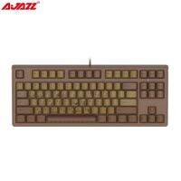 Ajazz Chocolate 87 Keys TKL คีย์บอร์ด แมคานิคอล คีย์แคป PBT ลายสุดสวย  ประกันศูนย์ AJAZZ ไทย