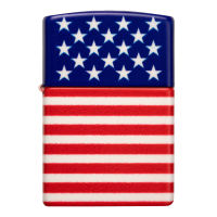 48700 Zippo Stars and Stripes Flag Design ของแท้ รับประกันตลอดชีวิต นำเข้าและจำหน่ายโดยตัวแทนจำหน่าย