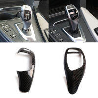 สำหรับ BMW 1 2 3 4 5 Series F20 F30 F15 F16 F10คาร์บอนเนื้อหัวเกียร์ Shift-Knob ฝาครอบเกียร์ Shift Handke Grip Shell