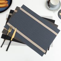 【CC】 6pcs Placemat Table Accessories Hot Dining Placemats Dinning Dishes