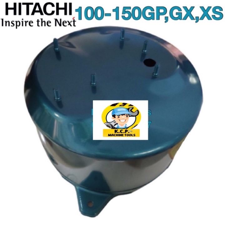 แถมปะเก็นยาง-3ชิ้น-ถังปั๊มน้ำhitachi-ฮิตาชิ-เฉพาะถังเหล็ก-100-150w-pressure-tank-ไม่มีเกลียวรุ่นwt-p100gp-gx