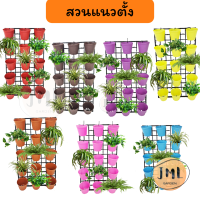 สวนแนวตั้ง มี 7 สี มีแบบเซ็ท พร้อมกระถาง 4นิ้ว 15ใบ และขายแยก