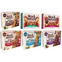 สินค้าเข้าใหม่ Premium ? Nice &amp; natural roasted nut bars 150 g. ข้าวโอ๊ตผสมโฮลเกรนอบแห้งชนิดแห้งผสมผลไม้+ถั่วอบแห้ง 7รสชาติ นำเข้าจากนิวซีแลนด์?mixed berry